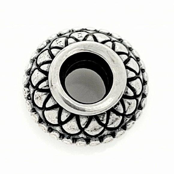 Genuine Pandora Sterling Silver 925 ALE Signed Teardrop Charm - Picture 2 of 5